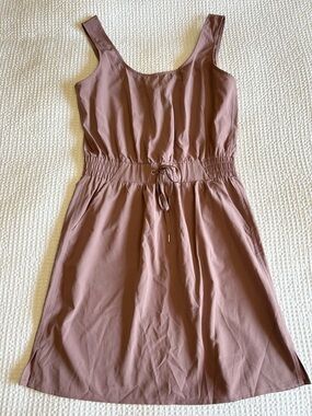 Calia Sleeveless Athletic Dress in Dusty Rose